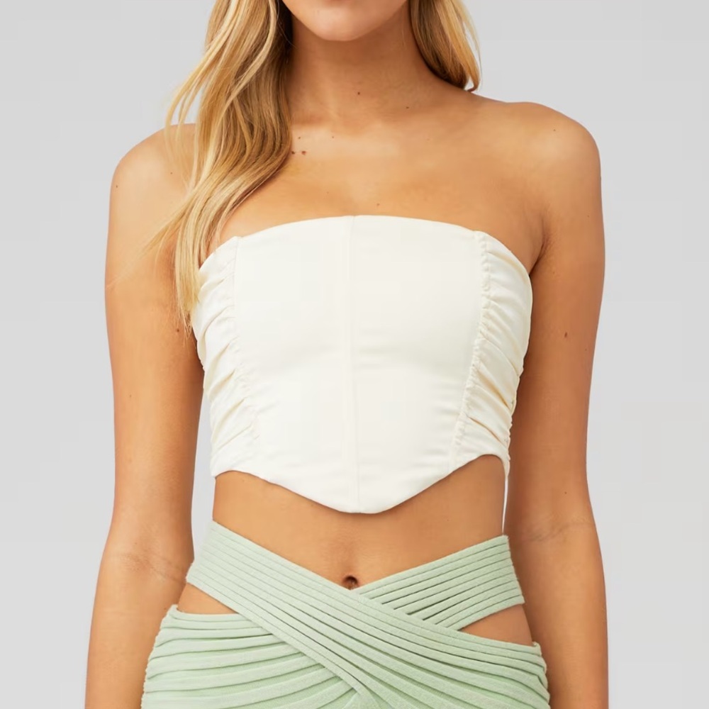 Time to Dream Bustier Top - Ivory